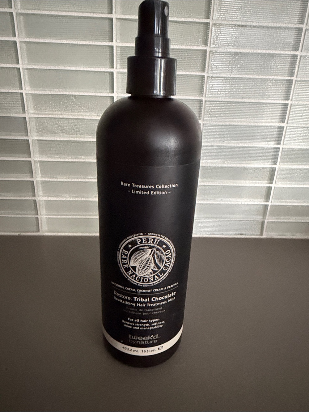 Restore Tribal Chocolate Revitalizing Hair Treatment Mist - Black